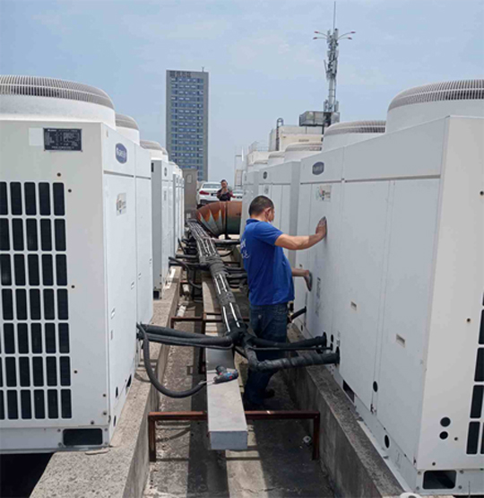 云霄中央空调制热和不制冷系统维修方法